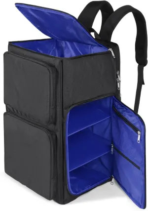 Gatycallaty Sneaker Bag Travel Shoes Duffel Bag Carry On Adjustable Compartment for Workout Travel Gym (Navy)