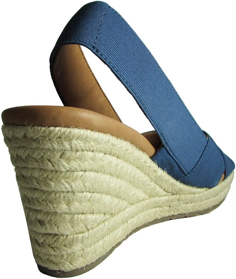 Gentle Souls by Kenneth Cole Women's Kendal Espadrille Wedge Sandal