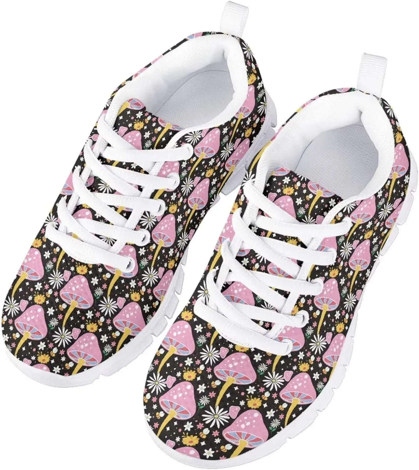 GIFTPUZZ Unisex Children Fashion Sneaker Casual Running Sports Sneakers Walking Shoes All Weather