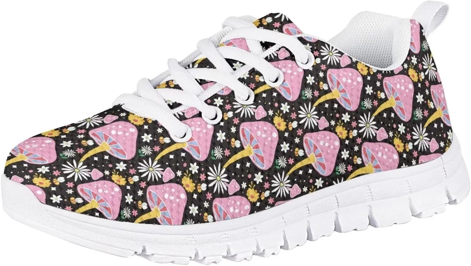 GIFTPUZZ Unisex Children Fashion Sneaker Casual Running Sports Sneakers Walking Shoes All Weather