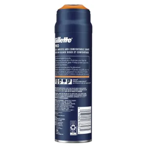Gillette PRO Shaving Gel For Men Cools To Soothe Skin And Hydrates Facial Hair, 7oz, ProGlide Sensitive 2 in 1 Shave Gel (Pack of 2)