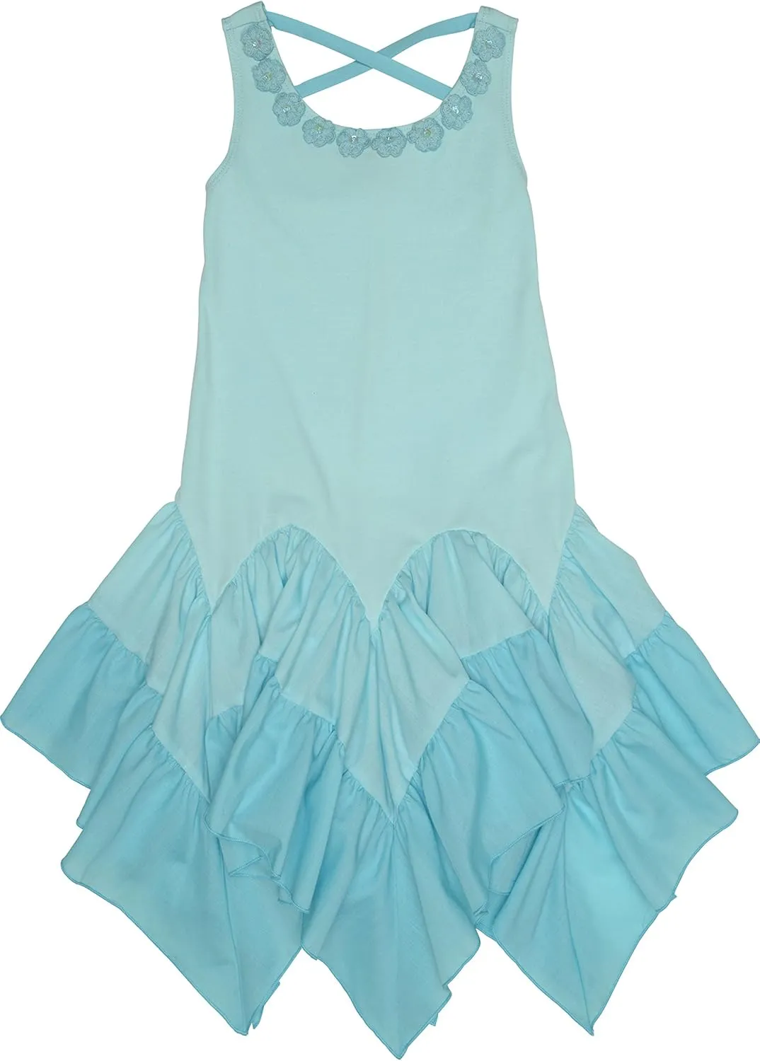 Girl's 2-6X Marrakesh Dress, Aqua