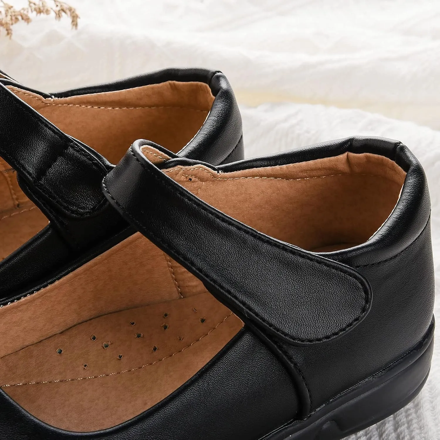 Girls School Uniform Shoes Mary Janes Party Show Dress Flat