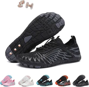 Grounding Shoes with Copper, Grounded Barefoot Footwear Hike Shoes for Womens Mens Outdoor Waterproof Non-Slip