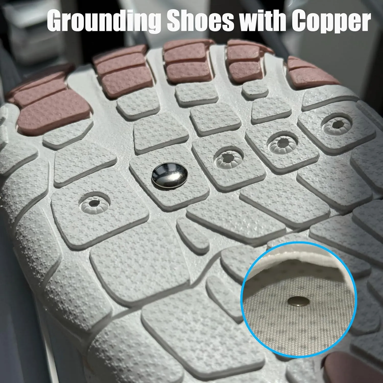Grounding Shoes with Copper, Skin Pro with Copper - Grounding Allround Barefoot Shoes for Women Men