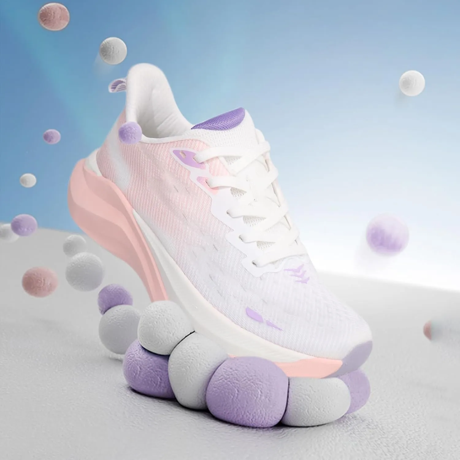 Hawkwell Women's Cloud Zero Active Cushion Breathable Tennis Walking Fashion Sneakers Gym Medical Work Shoes