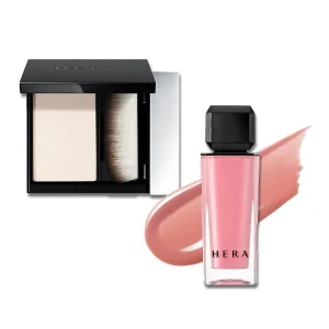 HERA Sensual Nude Lip Gloss #422 LINGERIE and Airy Blurring Powdered Primer