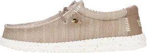 Hey Dude Wally Stretch Sox Tan Size 10, Men’s Shoes, Men's Slip-on Loafers, Comfortable & Light-Weight