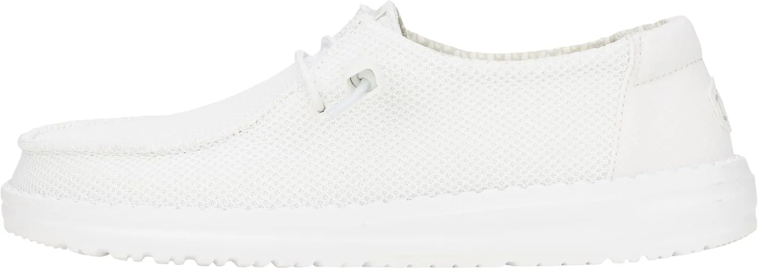 HEYDUDE Wendy Stretch Sox, Women’s Shoes, Women’s Slip-on Loafers, Comfortable & Light-Weight