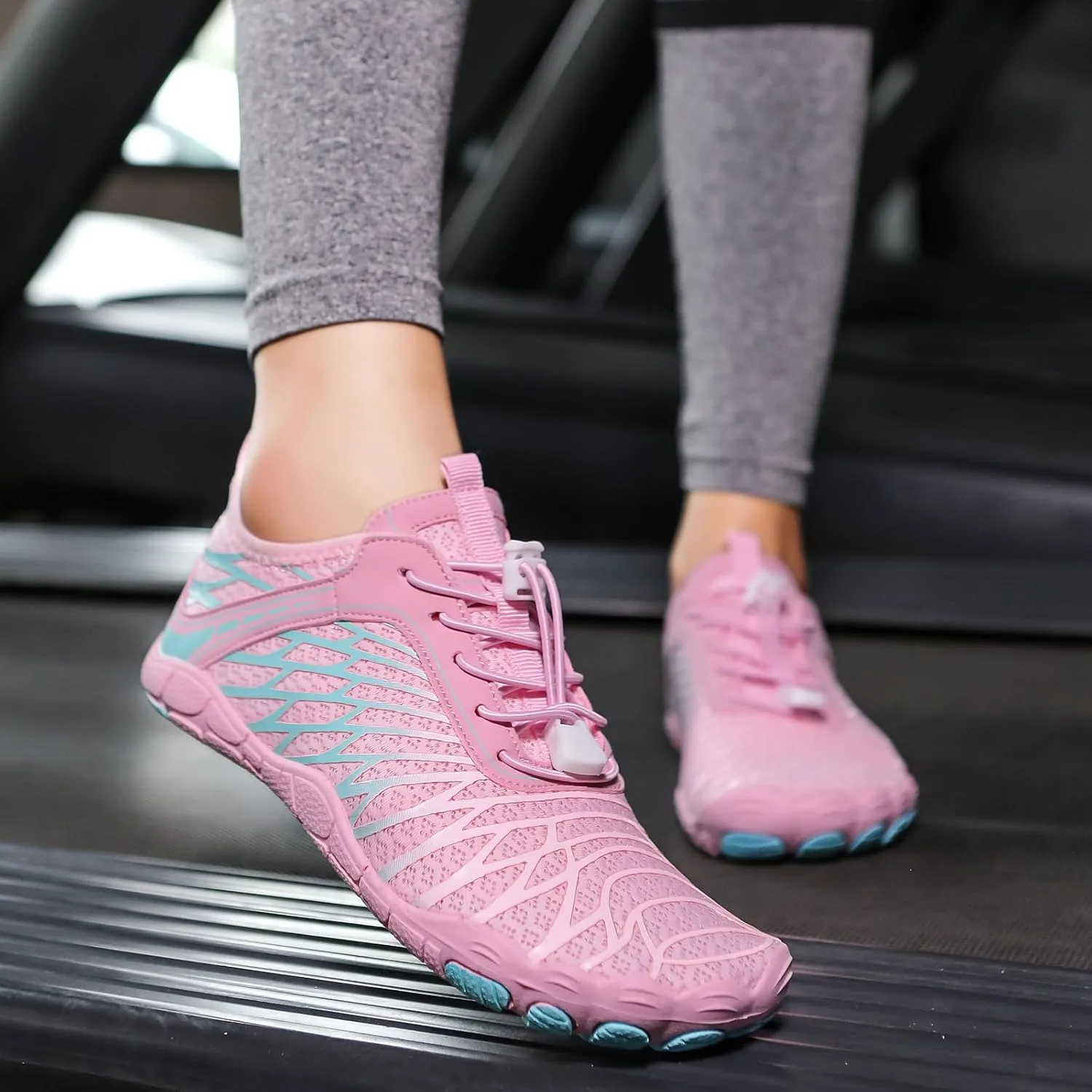 Hike Barefoot Shoes for Women & Men Breathable & Non-Slip Footwear Athletic Wide Toe Water Shoes