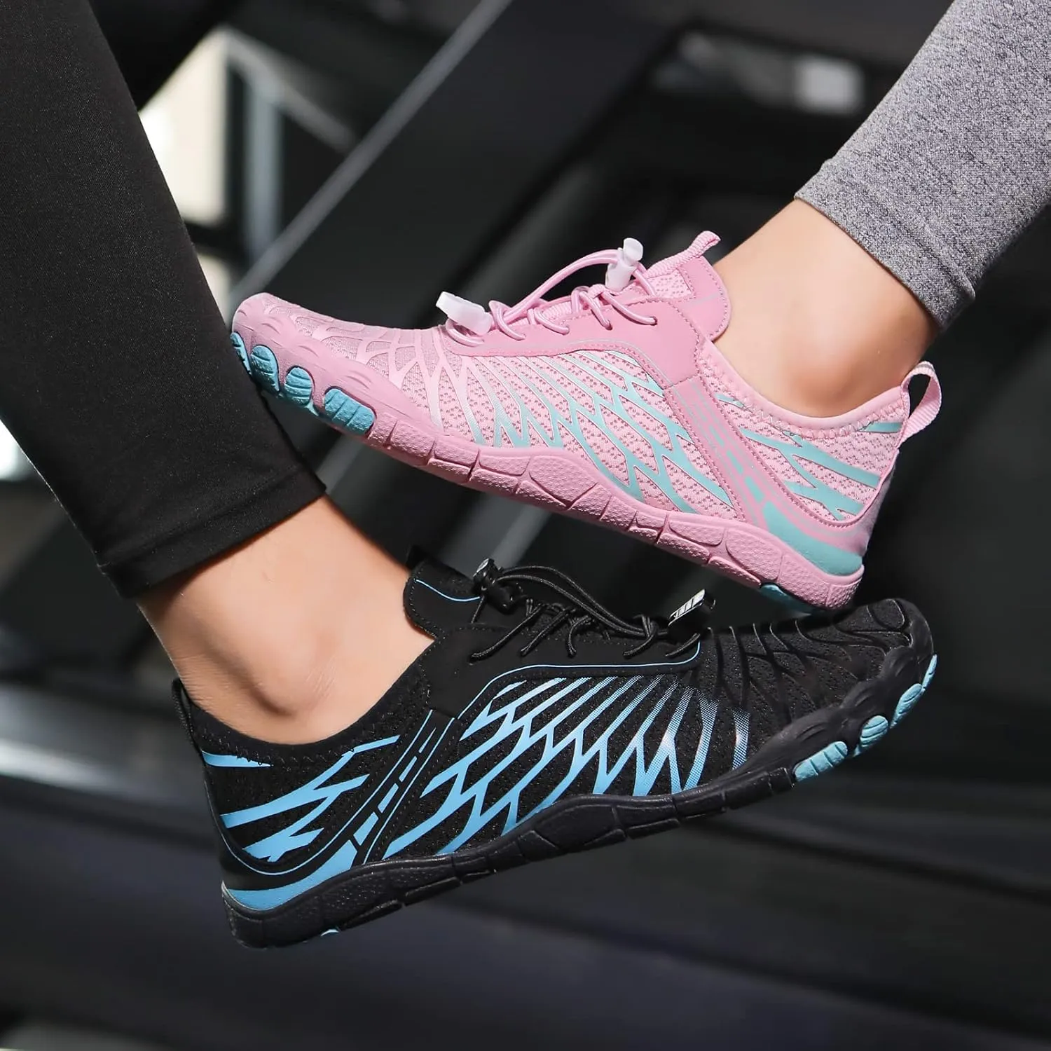 Hike Barefoot Shoes for Women & Men Breathable & Non-Slip Footwear Athletic Wide Toe Water Shoes