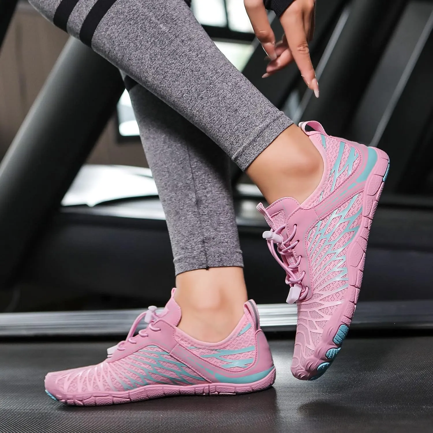 Hike Barefoot Shoes for Women & Men Breathable & Non-Slip Footwear Athletic Wide Toe Water Shoes