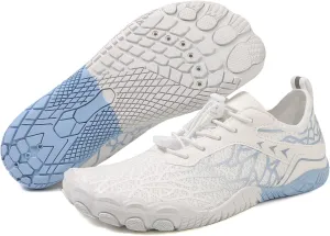 Hike Barefoot Shoes Women Men, Pro Barefoot Footwear Wide Toe Box Healthy & Non-Slip Barefoot Hike Shoes Waterproof Aqua Swim Surf Hiking Shoes Unisex