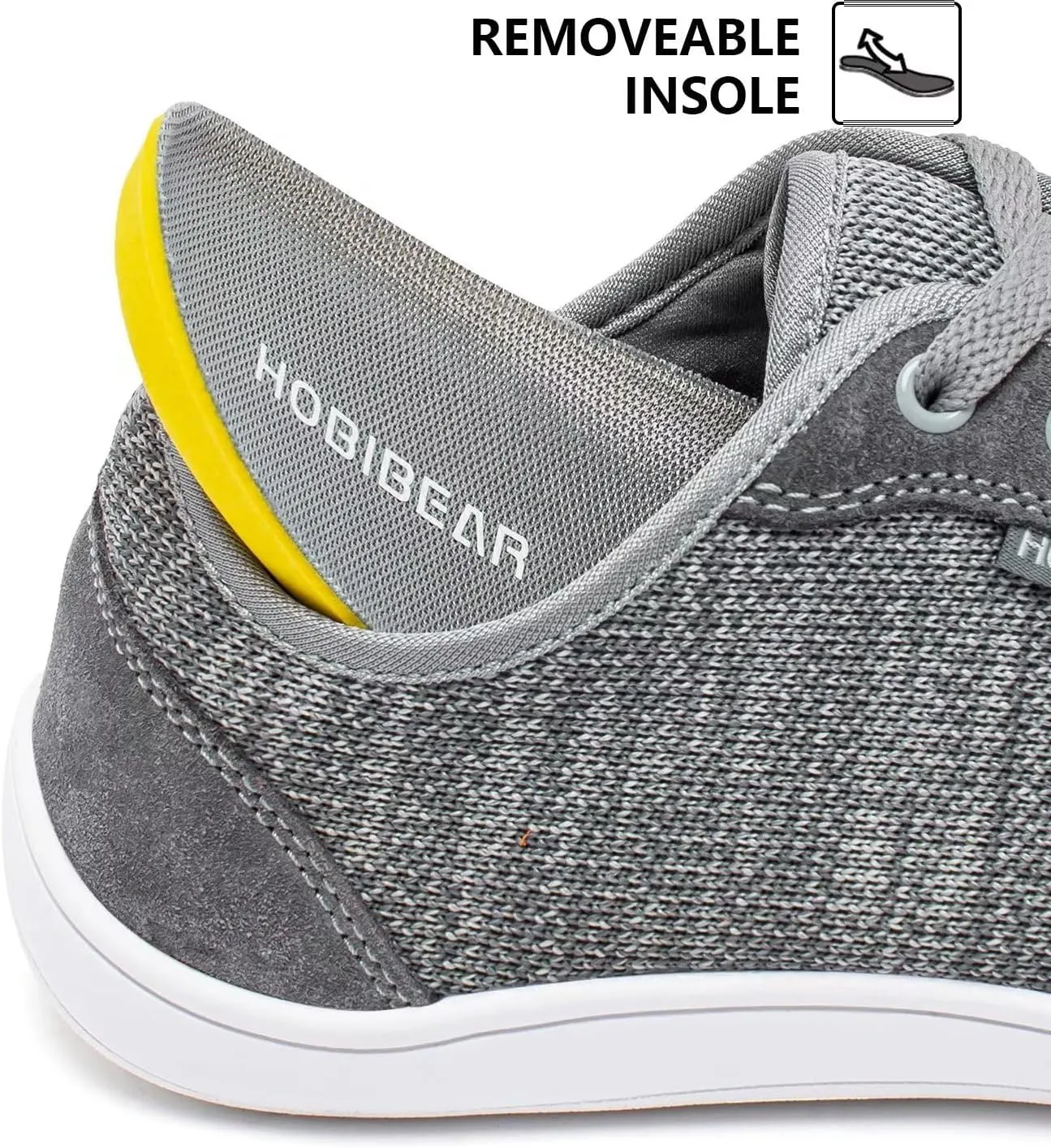 HOBIBEAR Barefoot Minimalist Shoes Womens Mens | Zero Drop | Wide Width Fashion Sneaker