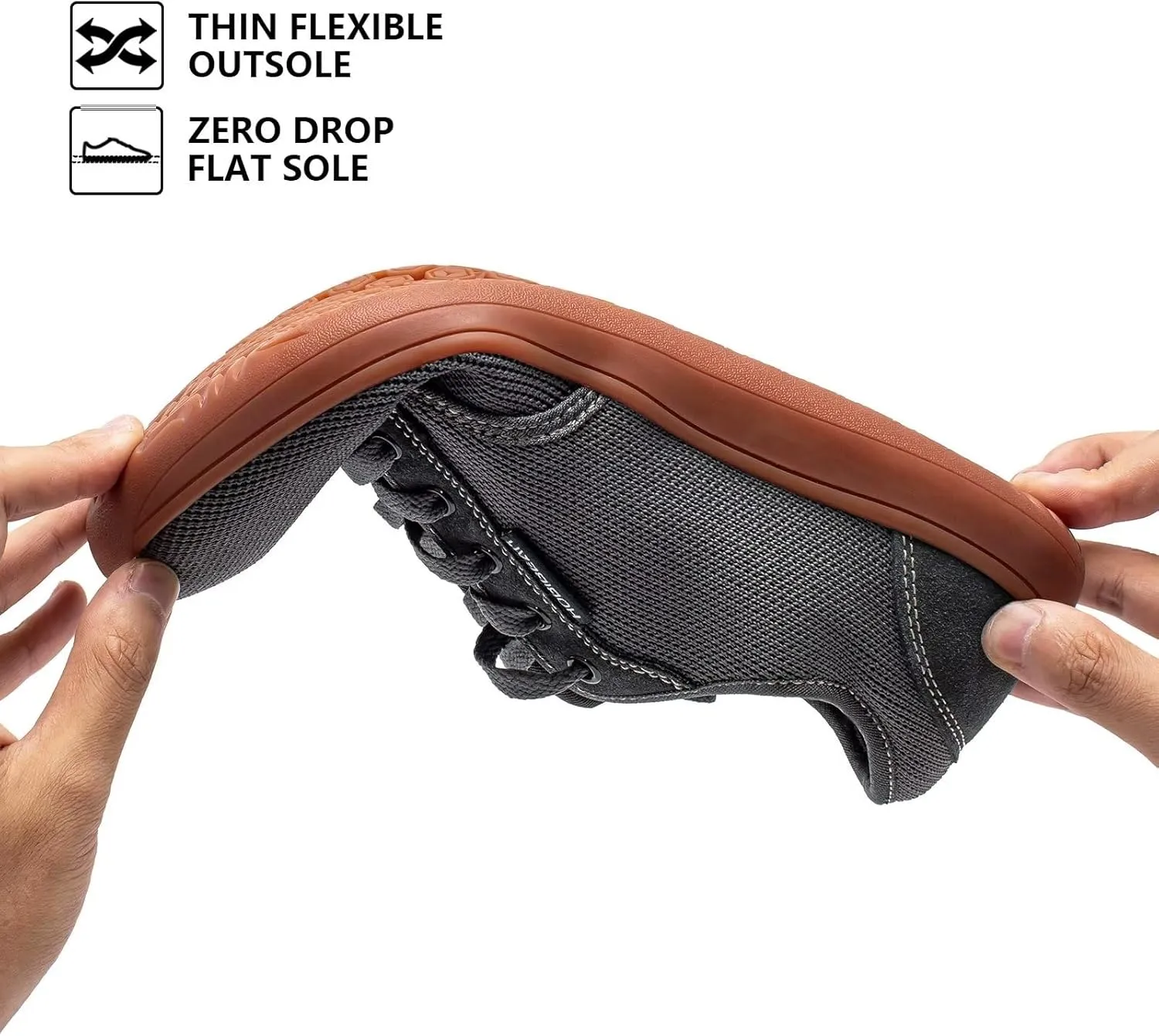HOBIBEAR Barefoot Minimalist Shoes Womens Mens | Zero Drop | Wide Width Fashion Sneaker