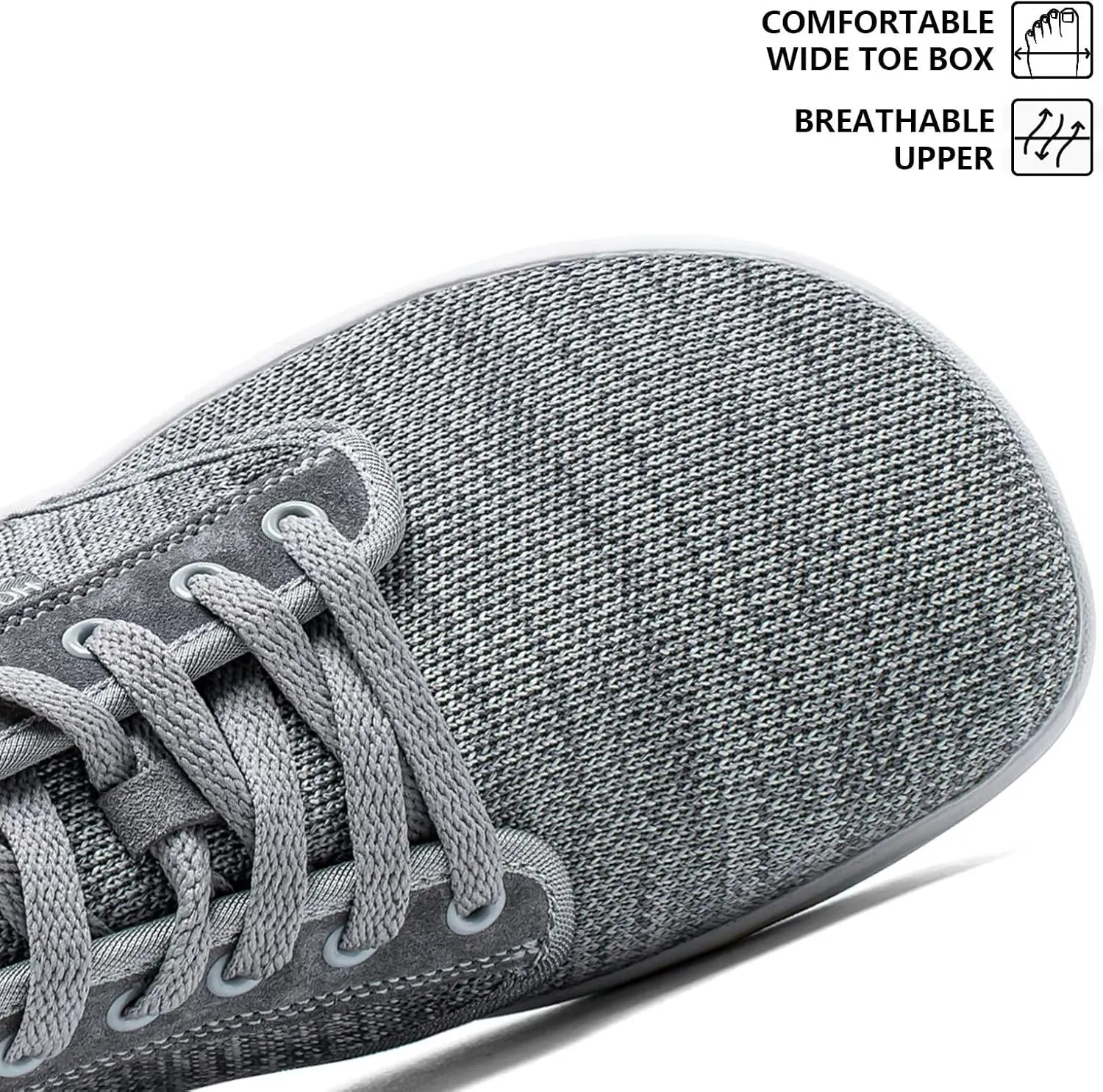 HOBIBEAR Barefoot Minimalist Shoes Womens Mens | Zero Drop | Wide Width Fashion Sneaker