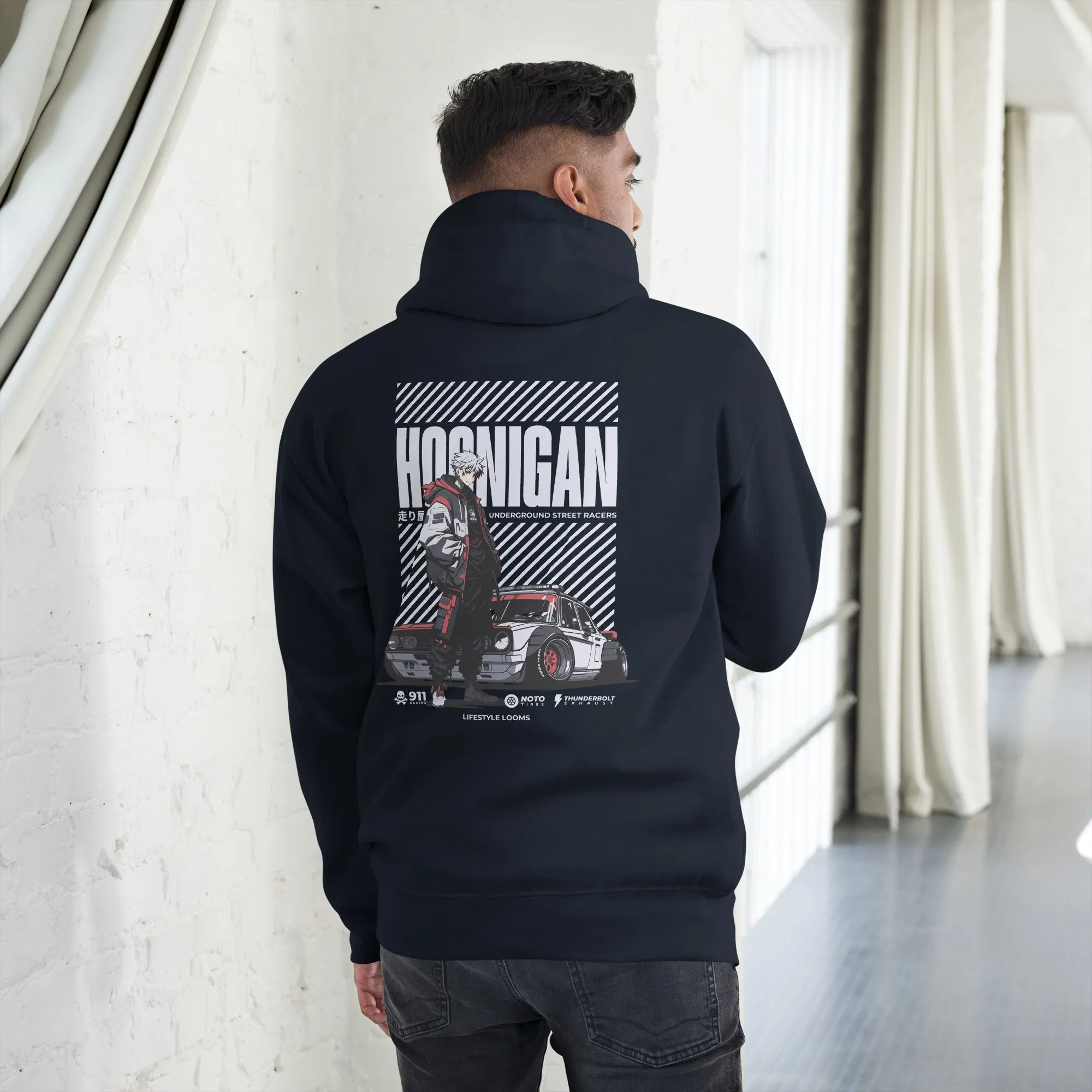Hoonigan Graphics Hoodie for Men