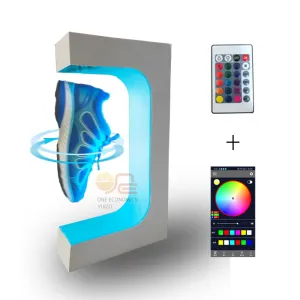 HULIANFU Magnetic Levitation Floating Shoe  Display Stand ,Sneaker Stand, House,Holds 300-500g Levitating gap 20mm ONE ECONOMICS Original