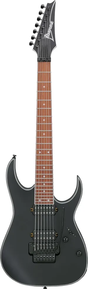 Ibanez RG7420EX 7-string Electric Guitar - Black Flat