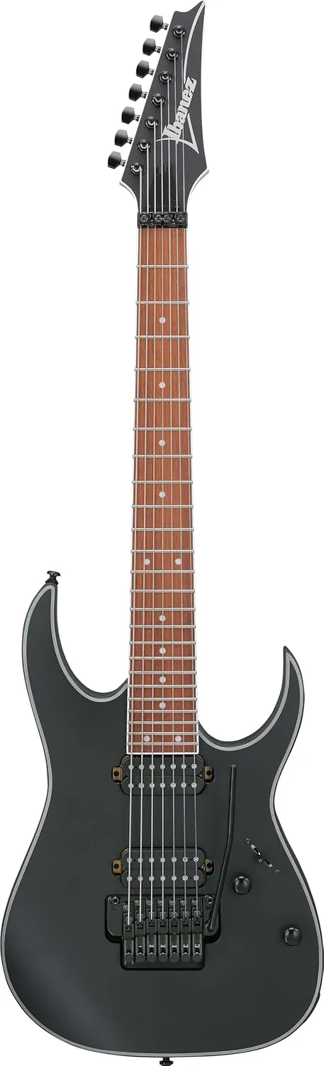Ibanez RG7420EX 7-string Electric Guitar - Black Flat