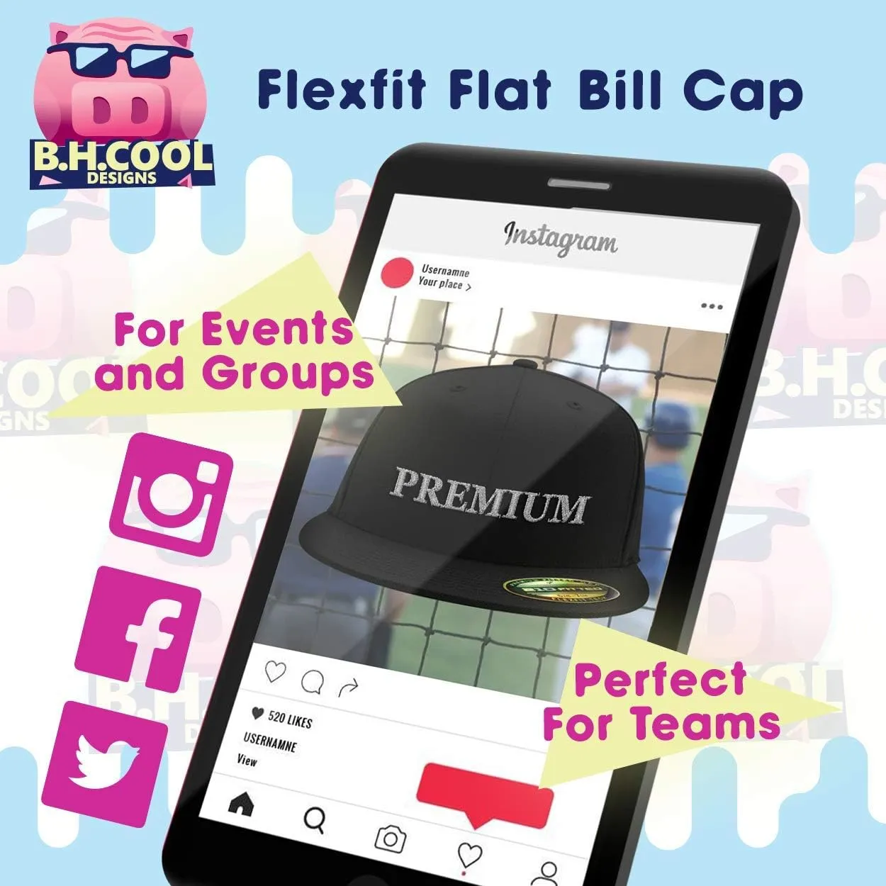 I'd Rather Be Switching - Flexfit 6210 Structured Flat Bill Fitted Hat | Baseball Cap for Men and Women | Snapback Closure