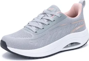 IIV Womens Air Walking Shoes Arch Support Casual Gym Workout Orthotic Fashion Sneakers for Plantar Fasciitis Pain Relief US 5.5-11