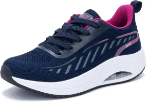 IIV Womens Air Walking Shoes Arch Support Casual Gym Workout Orthotic Fashion Sneakers for Plantar Fasciitis Pain Relief US 5.5-11