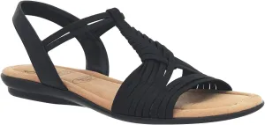 Impo Bellita Stretch Elastic Sandal with Memory Foam