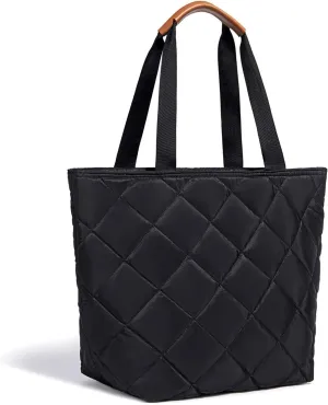 Insulated Cooler Tote Bag - Large, Reusable Grocery Bag - Ideal for Travel, Picnics & Delivery - Keeps Food Hot or Cold