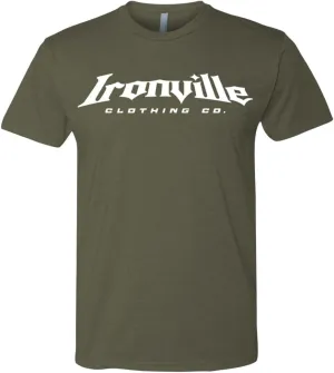 Ironville Branded Logo Weightlifting Soft Blend T Shirt