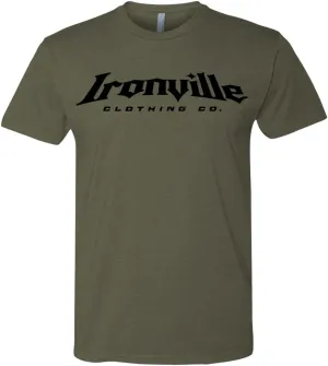 Ironville Branded Logo Weightlifting Soft Blend T Shirt