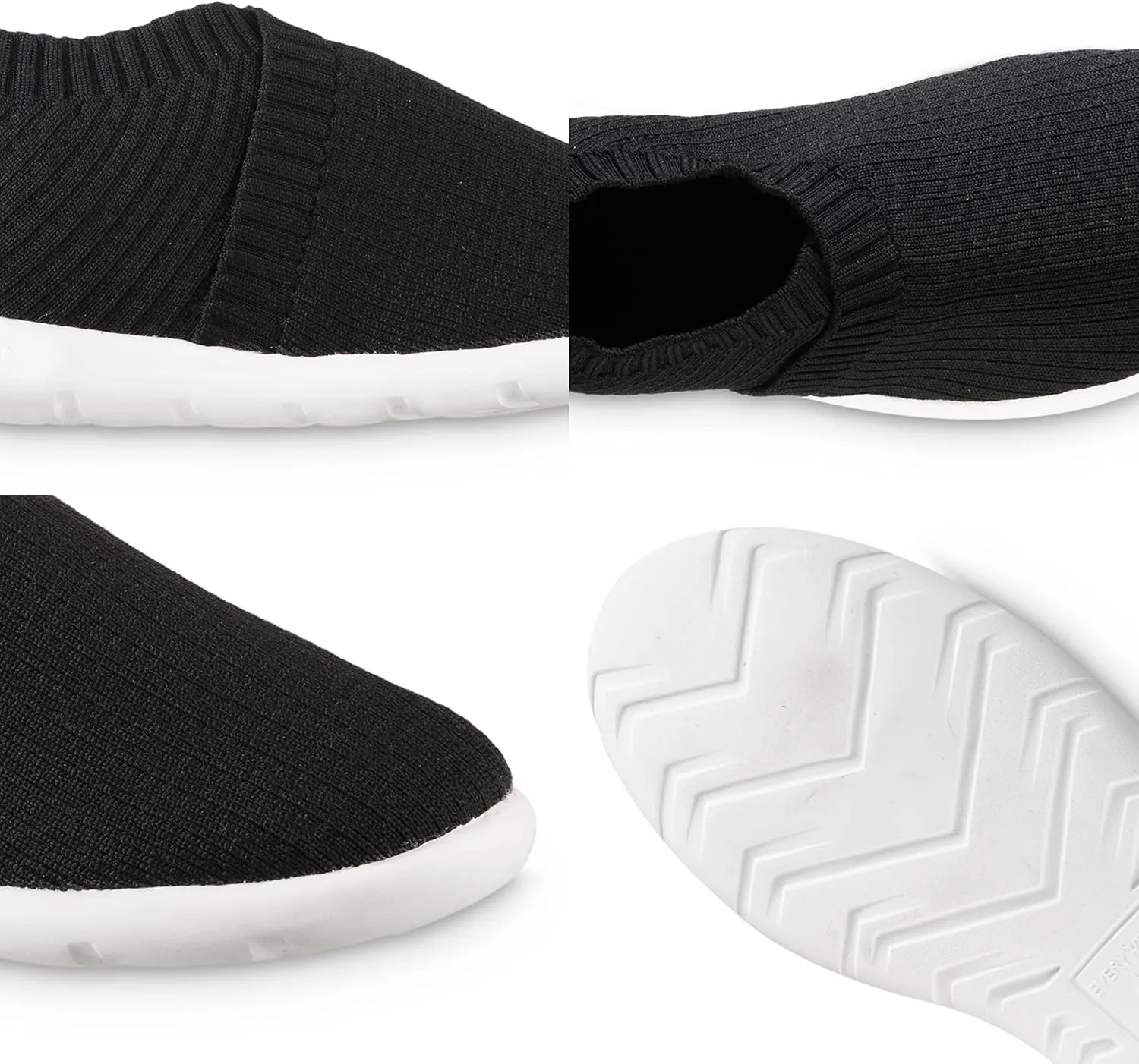 isotoner Women's Lightweight Recycled Stretch Sport Knit Slip-on Slipper Bootie Moccasin