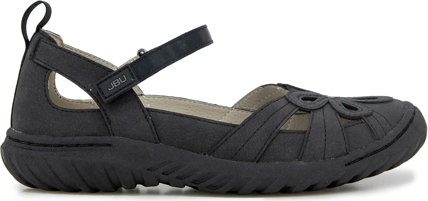 JBU Magnolia Women’s Comfort Casual Classic Mary Jane Flats Fashion Shoes