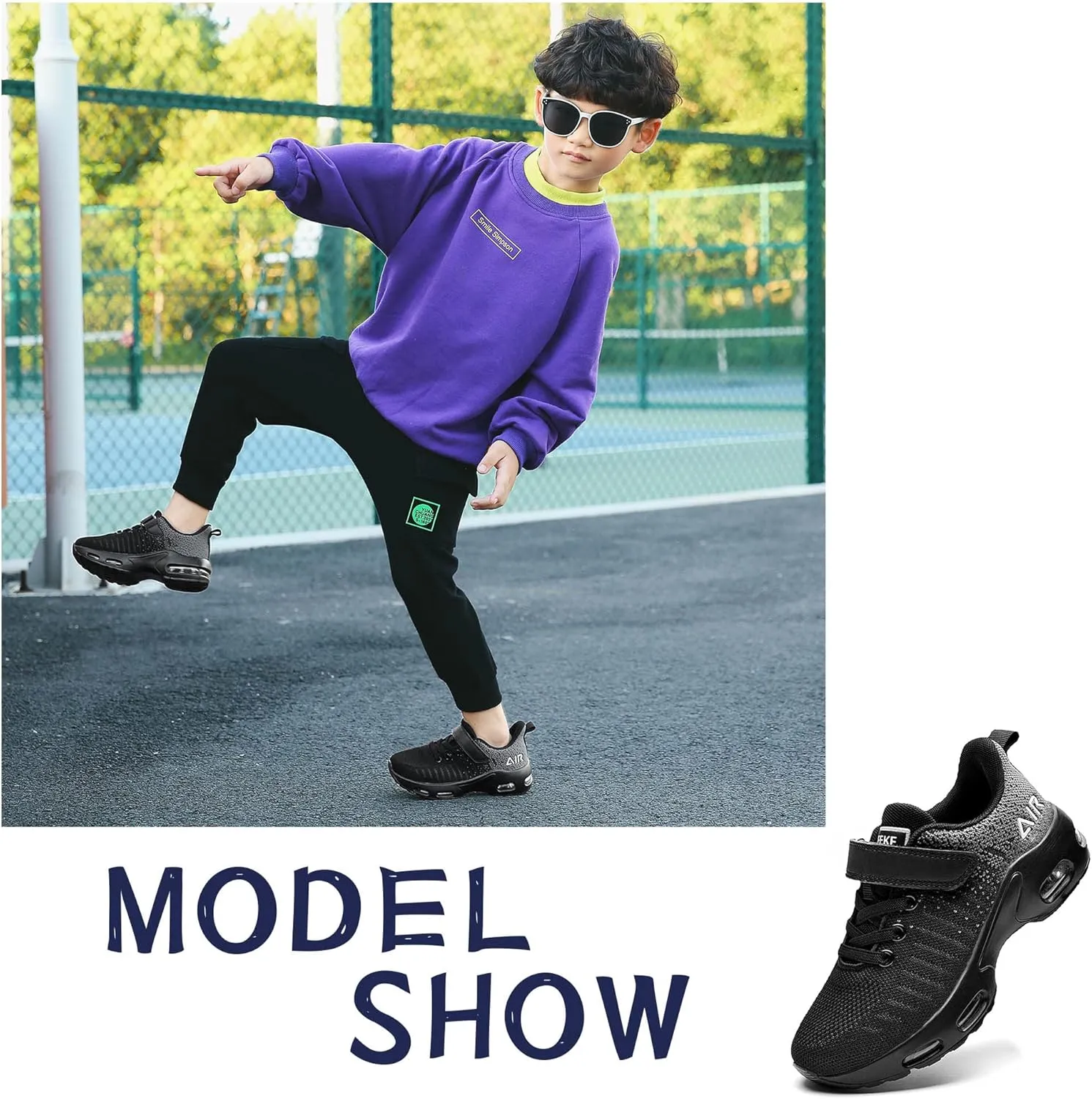Jinta Shoes Kids Air Shoes Boys Girls Children Tennis Sports Athletic Gym Jogging Running Sneakers