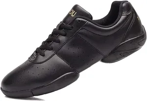 JITUUE Women Cheerleading Dance Shoes Fashion Trainers Sneakers Lace Up Gym Athletic Sport Training Shoes for Girls