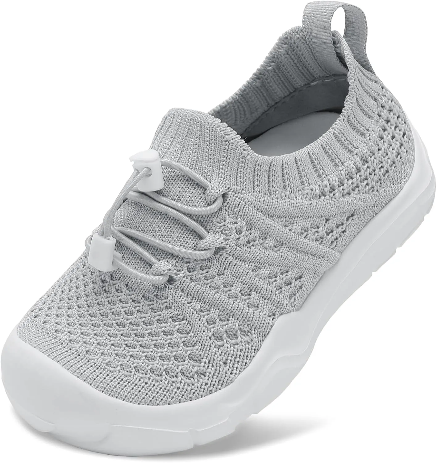 JOINFREE Toddler Shoes Boys Girls Wide Barefoot Shoes Slip On Sneakers for Toddler Kids Breathable Walking Shoes Lightweight Outdoor Tennis Shoes