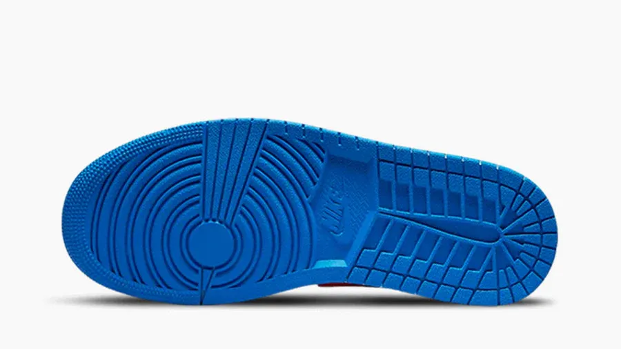 Jordan 1 Low Sport Blue Gym Red