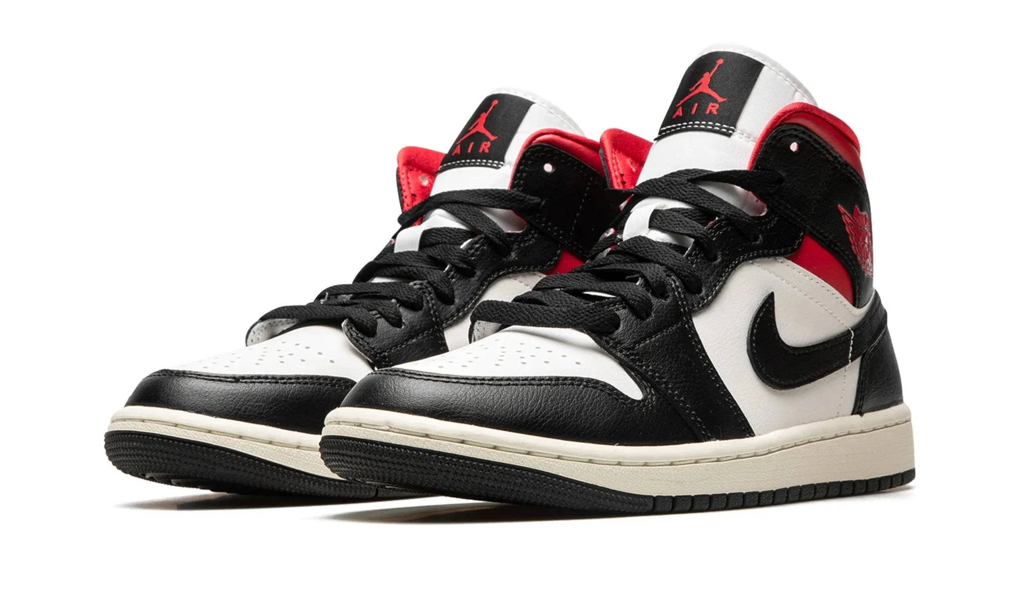Jordan 1 Mid Gym Red Panda WMNS