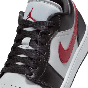 Jordan Women's Air 1 Low Wolf Grey/Gym Red-Black-White (DC0774 062) - 9.5