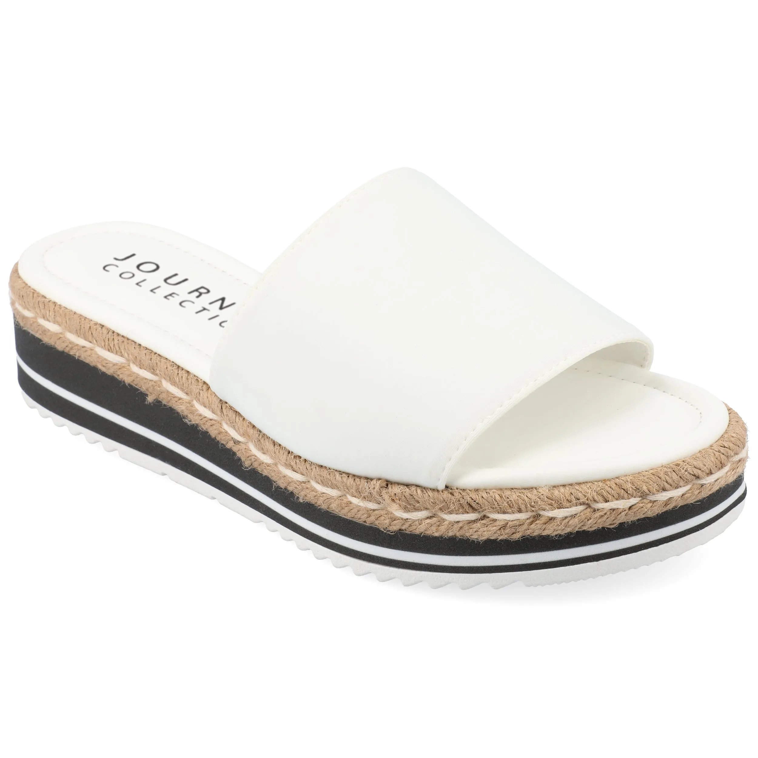 Journee Women's Rosey Medium and Wide Width Espadrille Sandals