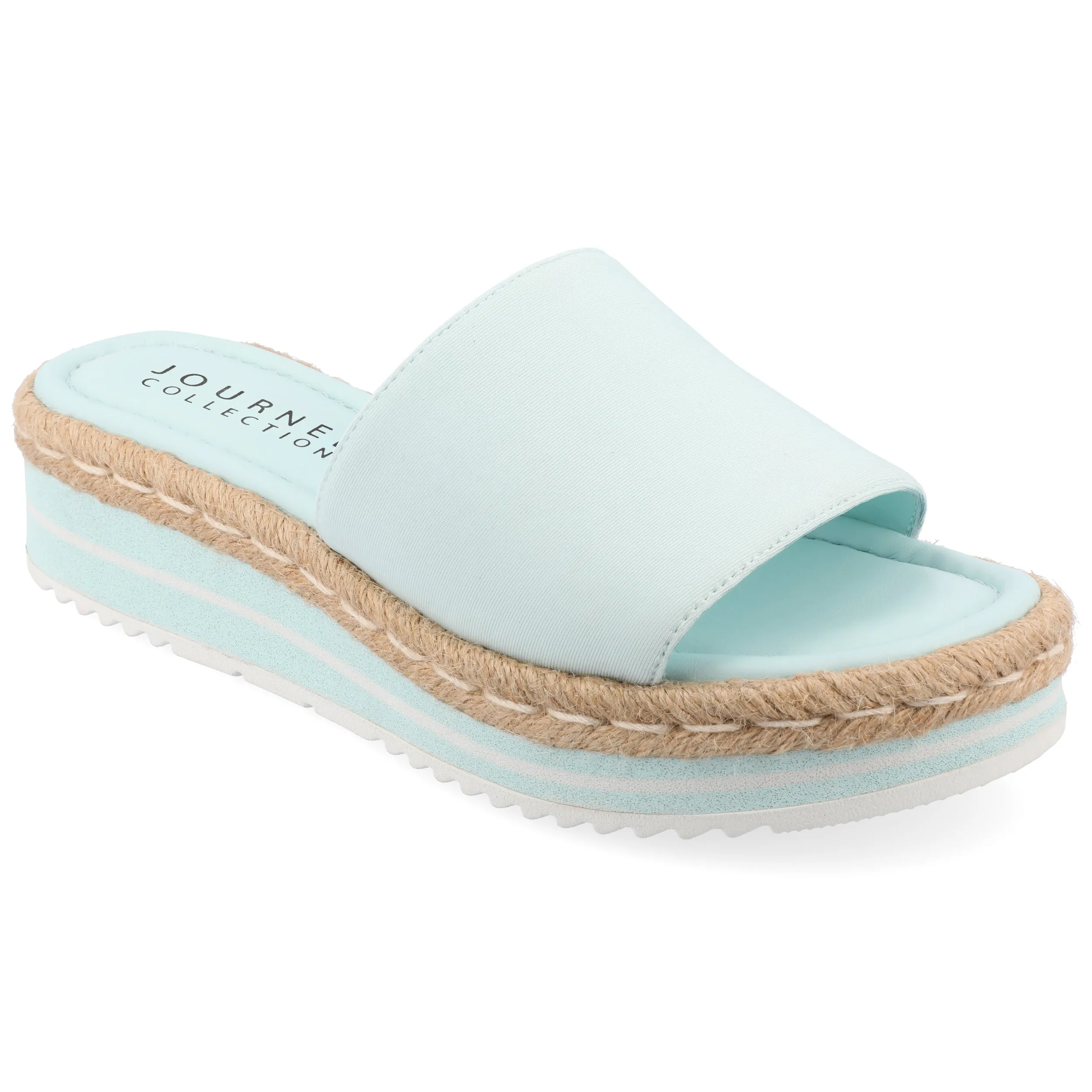 Journee Women's Rosey Medium and Wide Width Espadrille Sandals