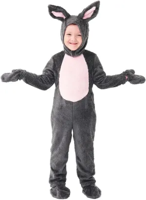 Kids Easter Bunny Costume Rabbit Animal Plush Set Onesie for Child Christmas Halloween Cosplay Onepiece.