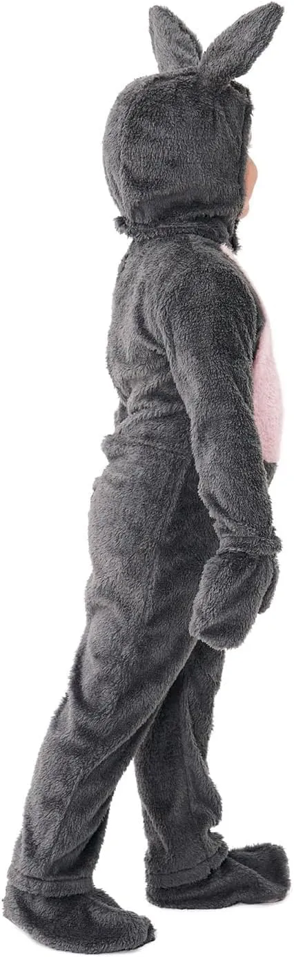 Kids Easter Bunny Costume Rabbit Animal Plush Set Onesie for Child Christmas Halloween Cosplay Onepiece.