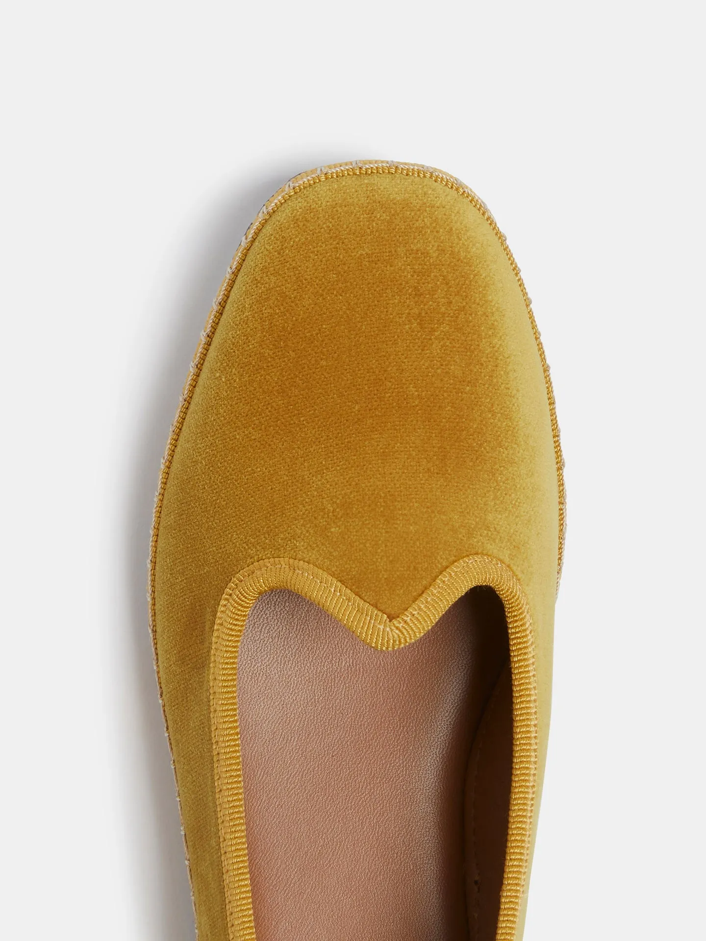 Kids Soft Venetian Slipper / Gold Velvet