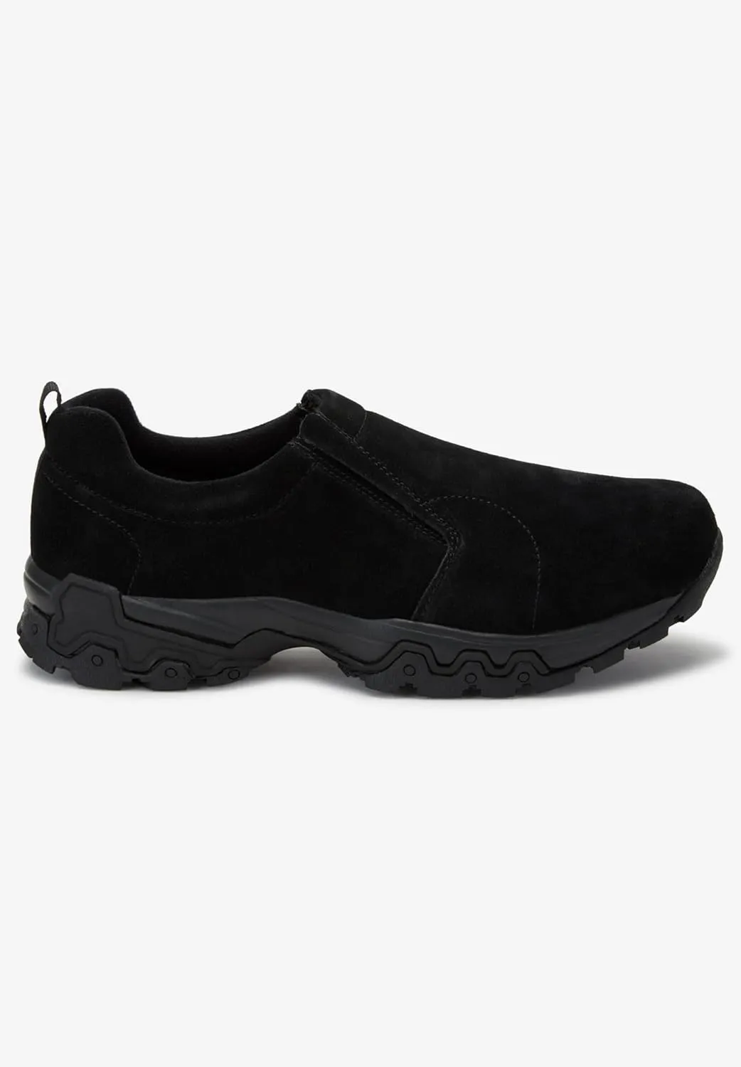 KingSize Men's Wide Width Suede Slip-On Shoes