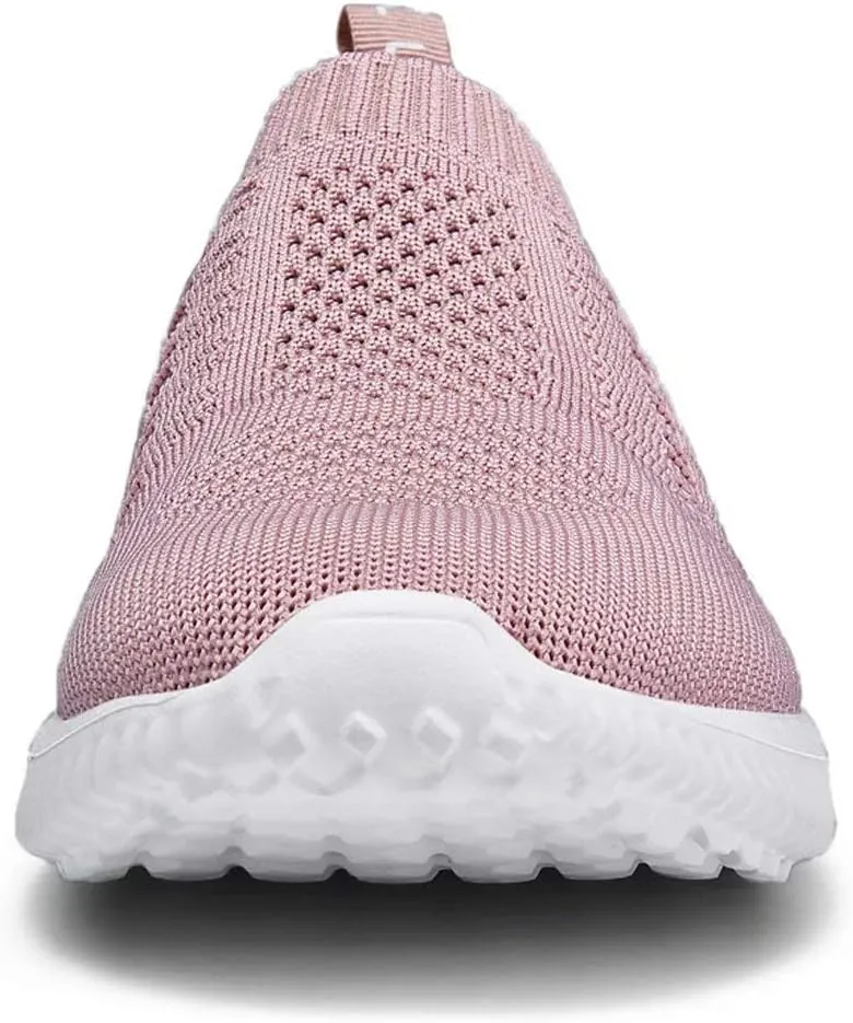 konhill Women's Slip On Walking Shoes Breathable Mesh Sneakers Work Casual Tennis Shoes