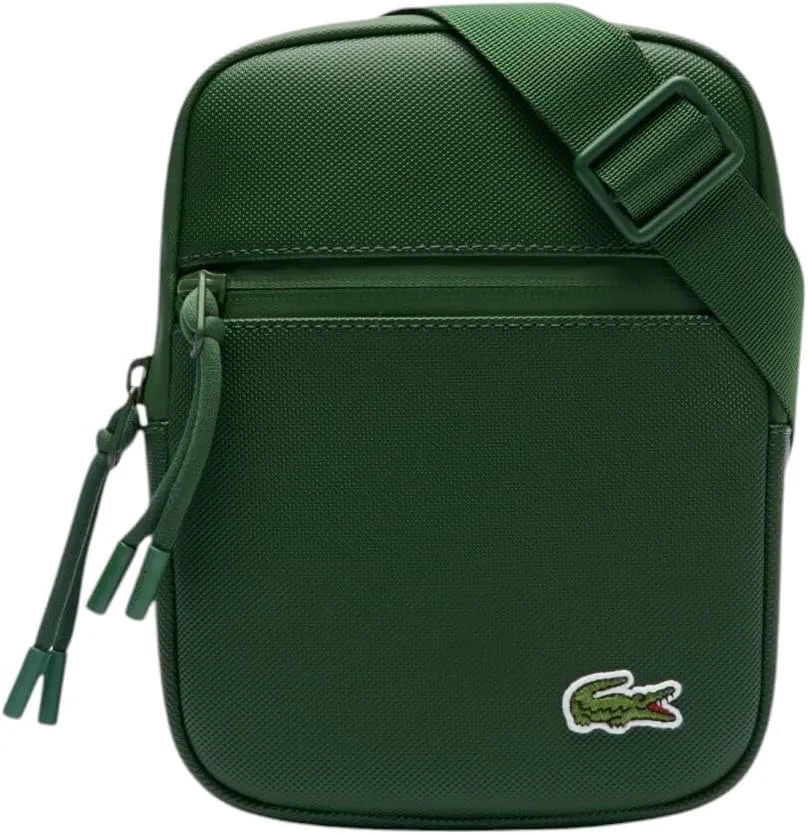 Lacoste LCST Small Flat Crossbody Bag