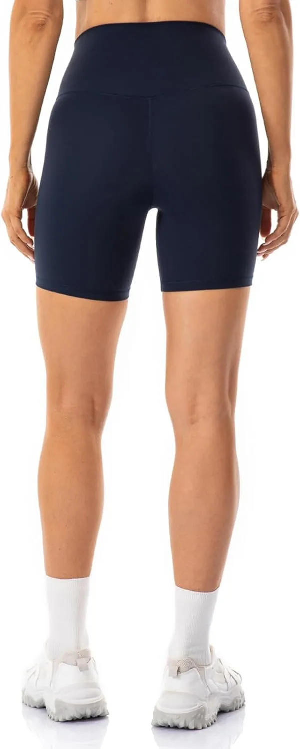 Lavento Women's All Day Soft Yoga Shorts 4"/ 6" - Workout Gym Running Active Biker Short for Woman