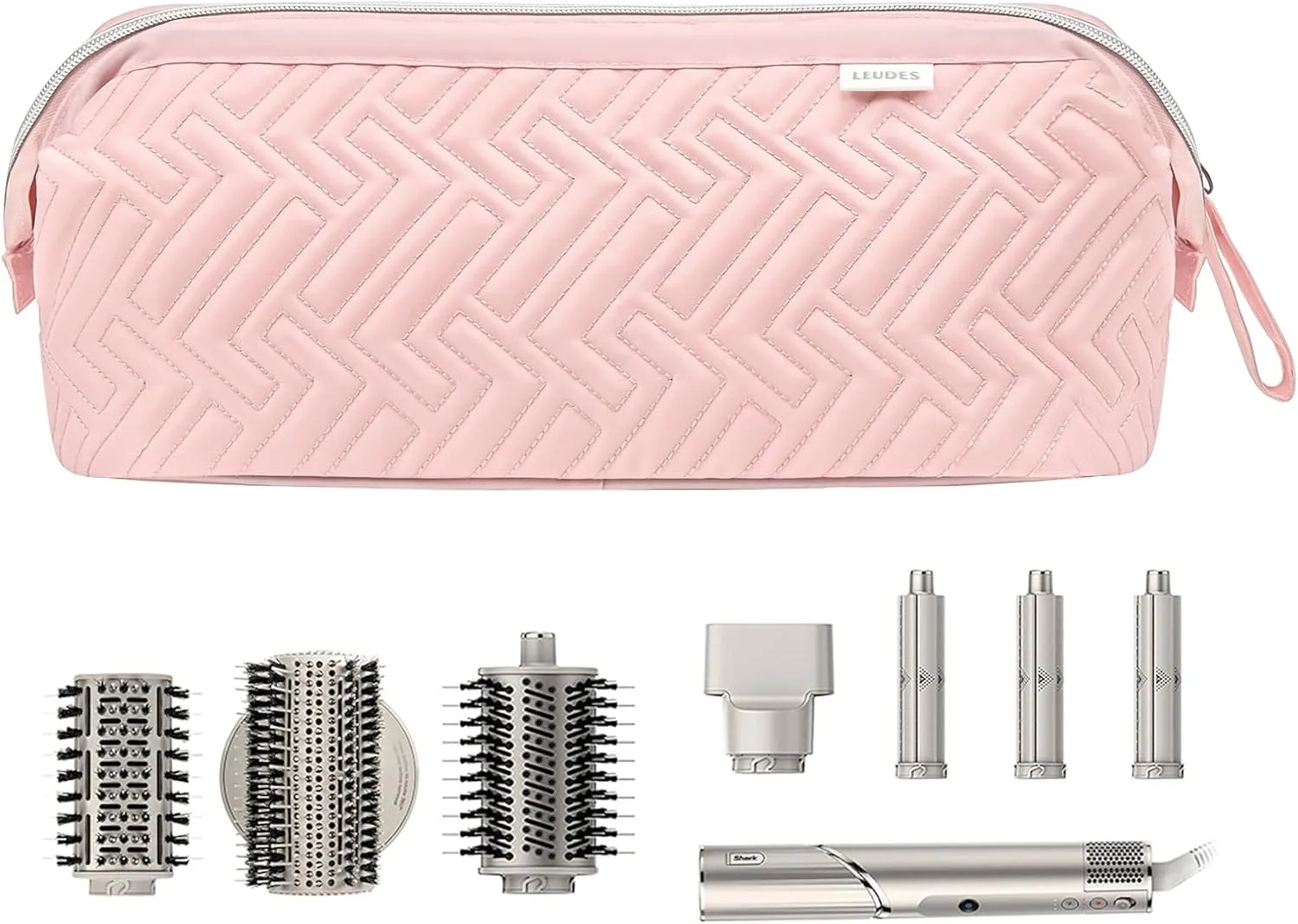 Leudes Hair Tools Travel Bag for Shark Flexstyle Carrying Case Portable Shark Hair Air Wrap Dryer Case Waterproof Dustproof Flat Curling Iron Travel Organizer