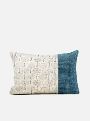 Lexi Rectangular Cushion - Indigo